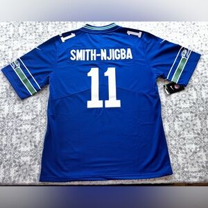 NWT #11 Jaxon Smith-Njigba Seattle Seahawks On Field Jersey Men's Size Medium